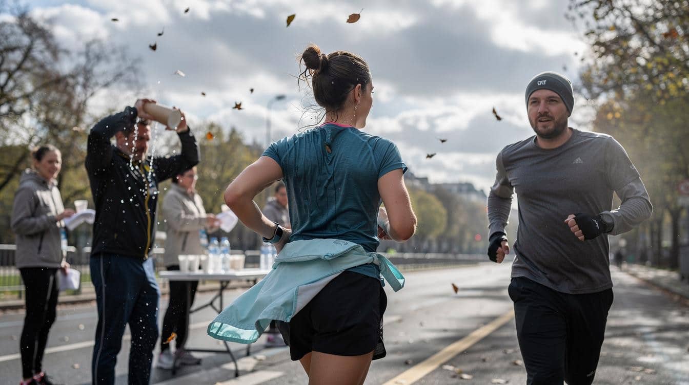 marathon température